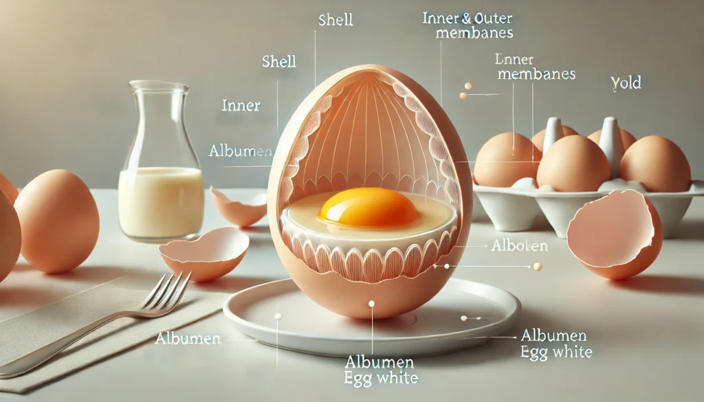 egg deleup process