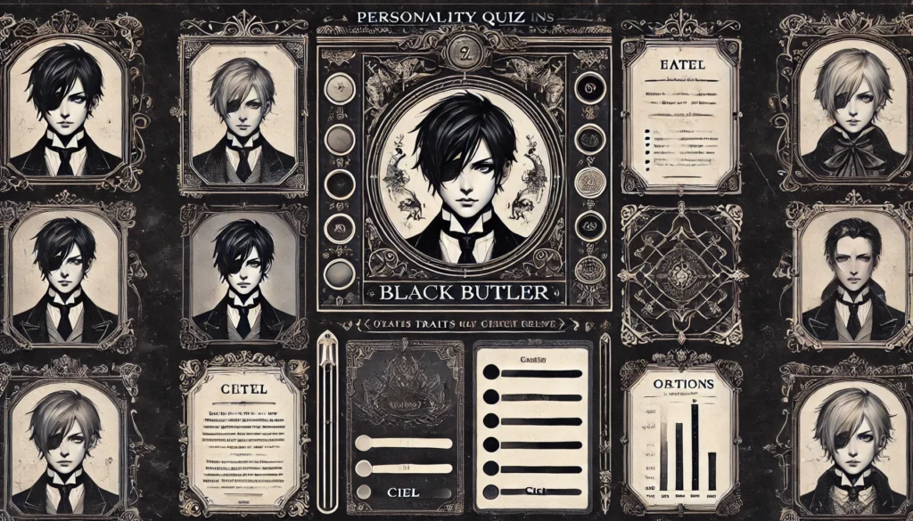 What Answers to Pick to Get Ciel Phantomhive in Quizkie