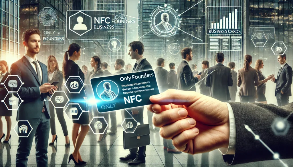 NFC business card Onlyfounders