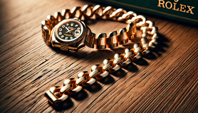 rolex chain